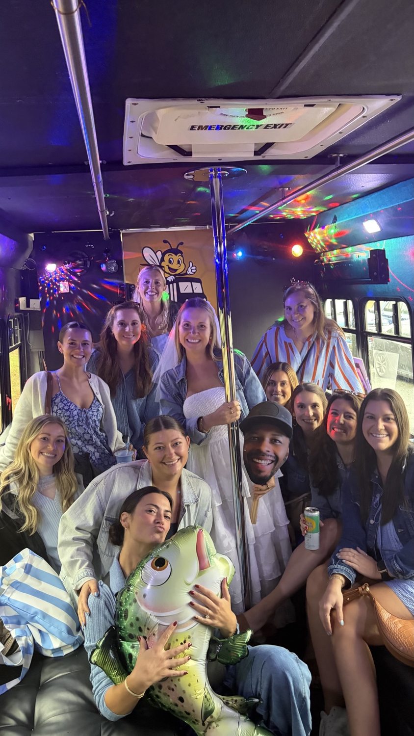 Real guests enjoying a Party Buzzed group celebration