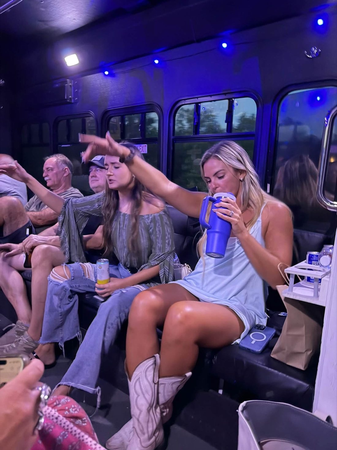 Real guests enjoying a Party Buzzed group celebration